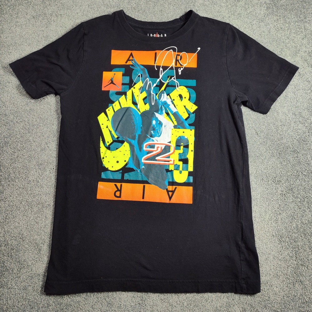 Nike‎ Air Jordan 23 Black T-Shirt Youth XL (13-15) Basketball Graphic Tee